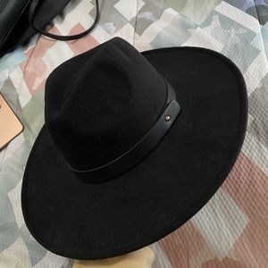 Black Fedora Hat